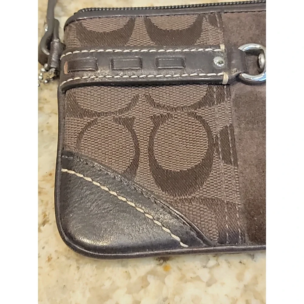 Coach mint signature